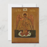 Icône chrétienne orthodoxe de l'ange gardien
