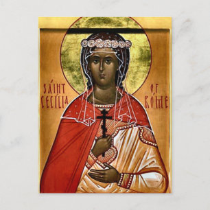 Carte Postale Icône chrétienne orthodoxe de Rome