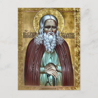 Icône chrétienne orthodoxe de Saint-Herman de l'Al