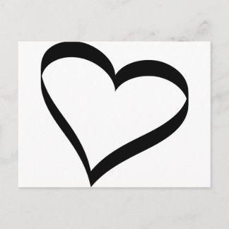 Carte Postale icône coeur