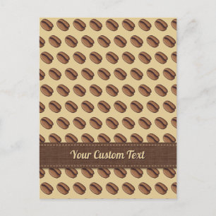 Carte Postale Icône de café