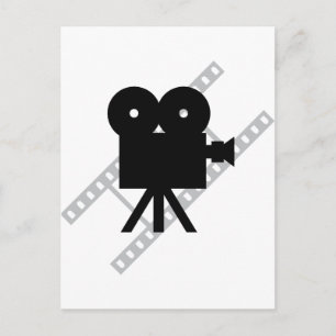 Carte Postale icône de caméra film