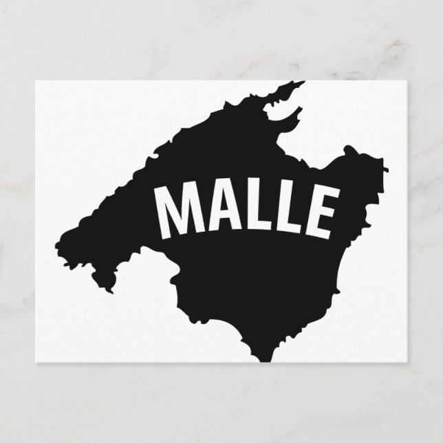 Carte Postale icône de contour de malle (Devant)
