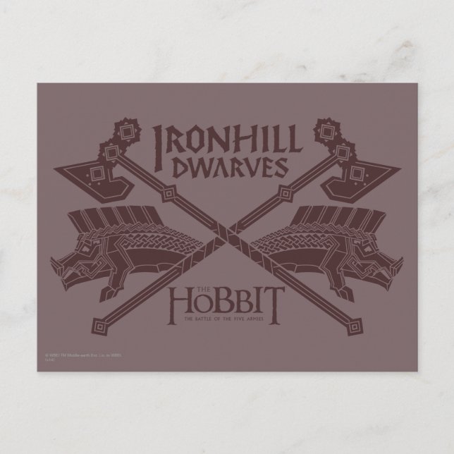 Carte Postale Icône de film Ironhill Dwares (Devant)