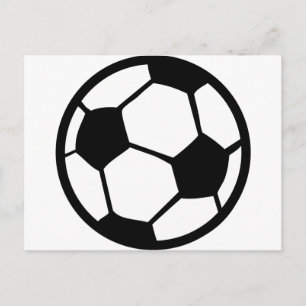 Carte Postale icône de football