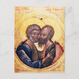 Carte Postale Icône de SS. Peter et Paul
