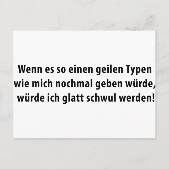 Carte Postale icône de type geiler (Devant)