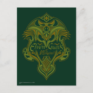 Carte Postale Icône des gardes elfes de Mirkwood Shield