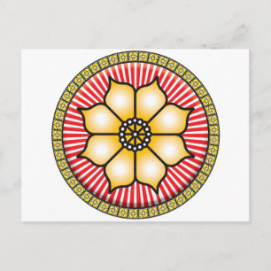 Carte Postale Icône Lotus