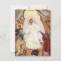 Icône orthodoxe de la résurrection de l'anastasie