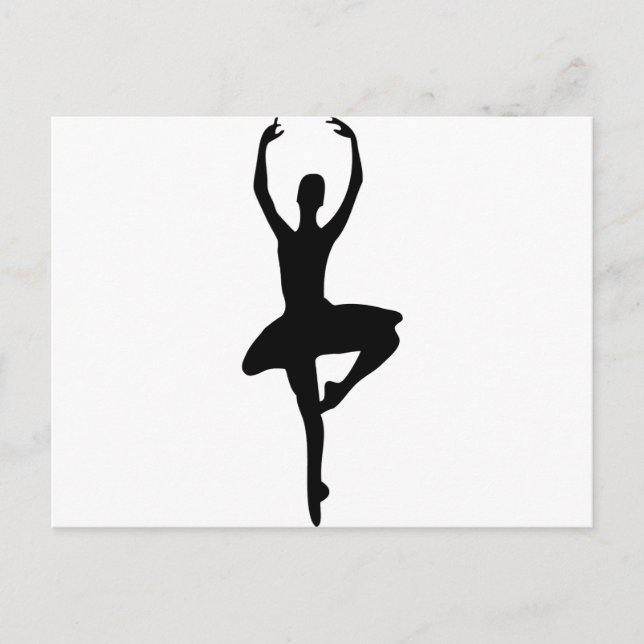Carte Postale icône prima ballerina (Devant)