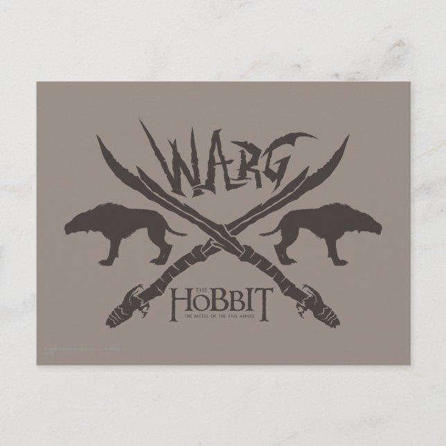 Carte Postale Icône Vidéo de Warg (Devant)