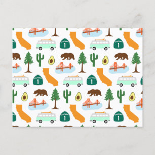 Carte Postale Icônes de Californie
