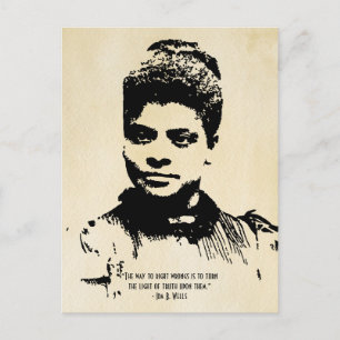 Carte Postale Ida B Wells Light Light Truth Cote