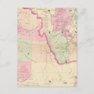 Carte Postale Idaho, Montana ouest
