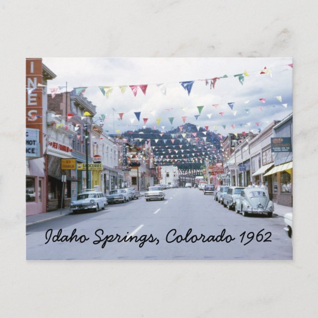 Carte postale Idaho Springs Colorado (Devant)