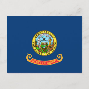 Carte Postale Idaho State Flag