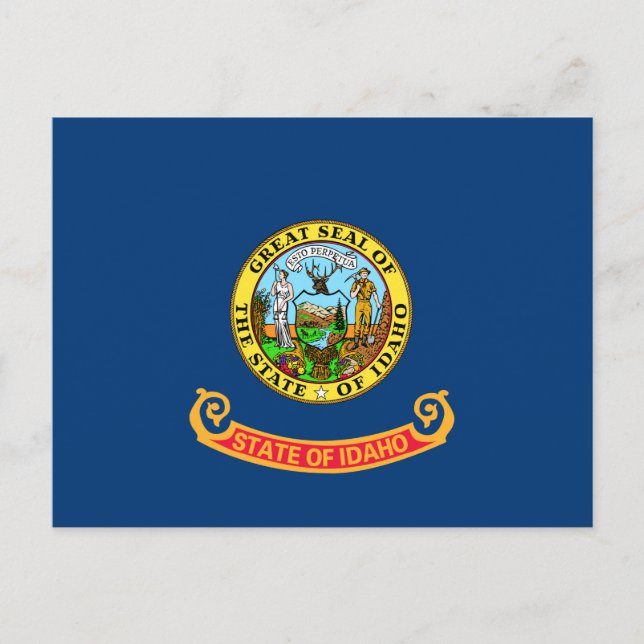 Carte Postale Idaho State Flag (Devant)