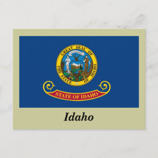 Carte Postale Idaho State Flag