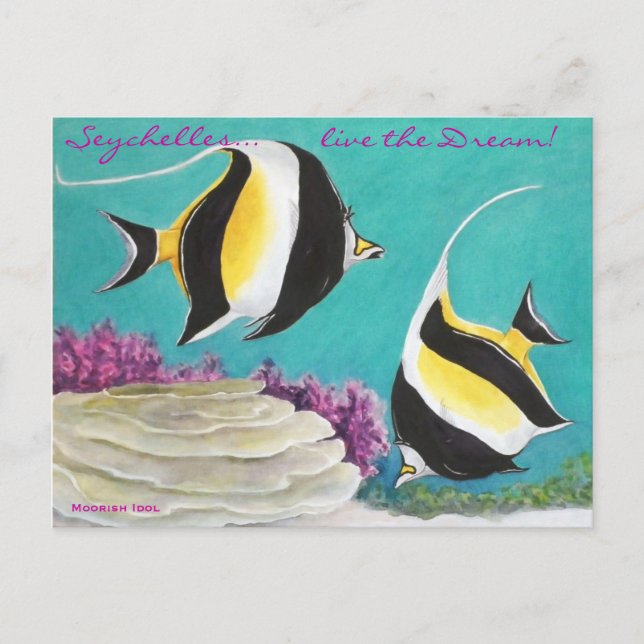 Carte Postale Idole mauresque (Devant)