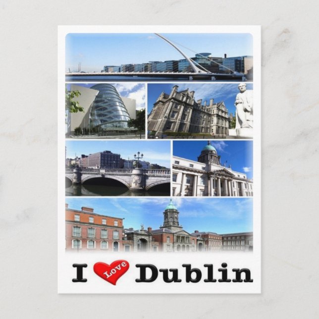 Carte Postale IE Irlande - Dublin - (Devant)