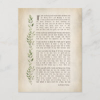 IF, Poème inspiré de Rudyard Kipling