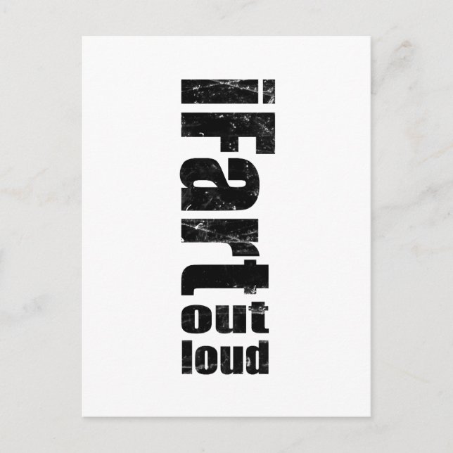 Carte Postale iFart out Loud Wash Landscape (Devant)