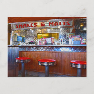 Carte Postale Iggy's Diner Interior, Carthage, Missouri