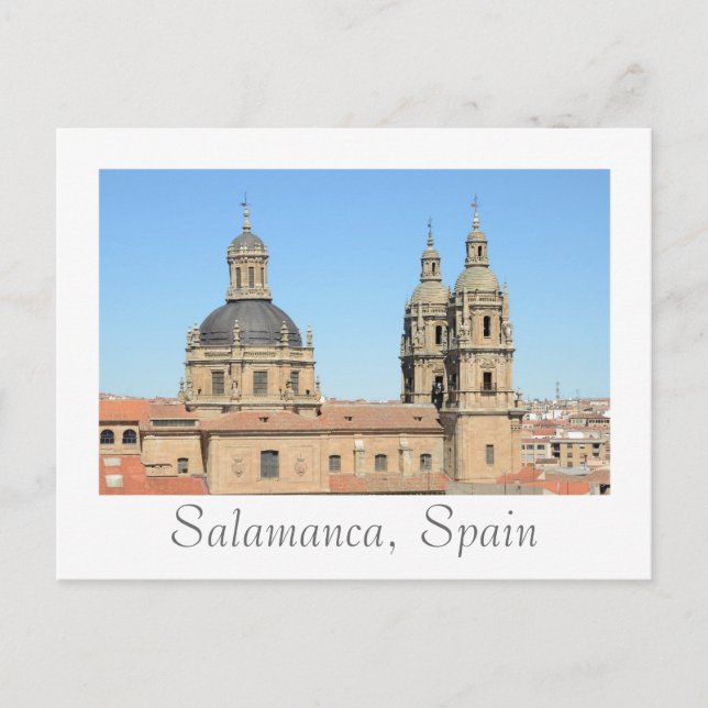 Carte Postale Iglesia de la Clerecia, Salamanca (Devant)