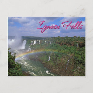 Carte Postale Iguacu tombe, Brésil
