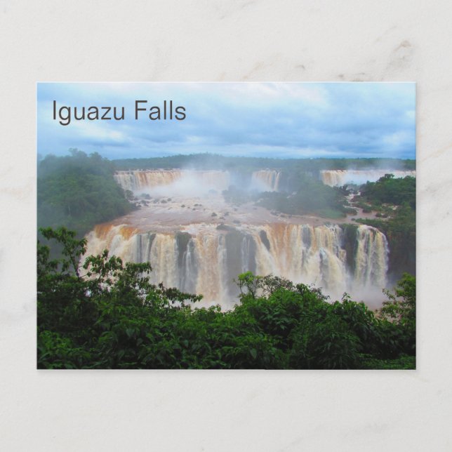 Carte postale Iguazu Falls (Devant)