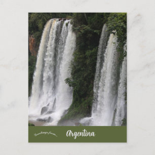 Carte Postale Iguazu Falls Argentine