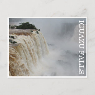 Carte Postale iguazu tombe gris