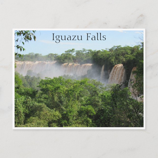 Carte Postale iguazu vista (Devant)