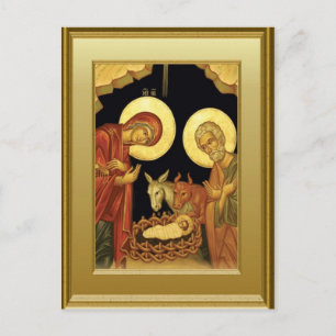 Carte Postale Ikon of the Nativity