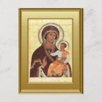 Ikon Vierge Marie et de l'enfant Jésus