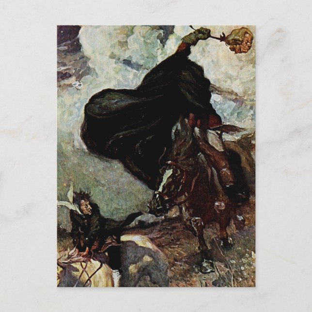 Carte Postale Il A Vu La Montée Du Gobelin (Devant)