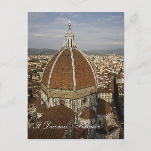 Carte Postale Il Duomo - Firenze (Devant)