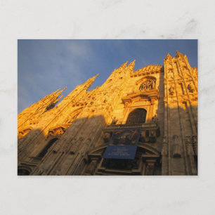 Carte Postale Il Duomo, Milan, Italie