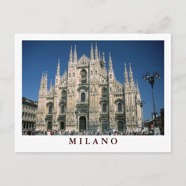 Carte postale "Il Duomo, Milano" (Devant)