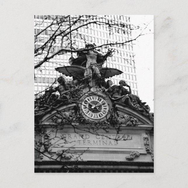 Carte Postale Il est 10h10 à New York (Devant)