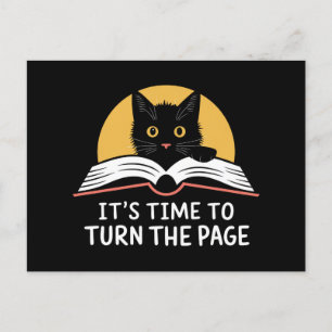 Carte Postale Il est temps de tourner la page Kamala Harris Poli