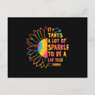 Carte Postale Il Faut Beaucoup De Technicien De Laboratoire Étin