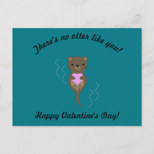 Carte Postale Il n'y a pas de loup comme vous Valentine