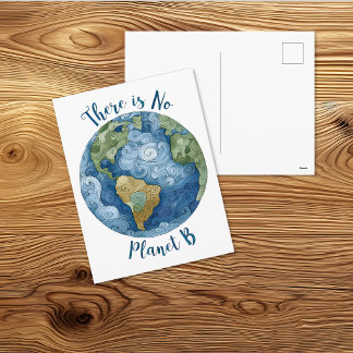 Carte Postale Il n'y a pas de planète B