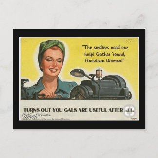 Carte Postale « Il s'avère que vous, les filles, êtes utiles apr