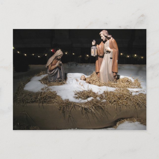 Carte Postale Il vint dans la nuit claire (Devant)