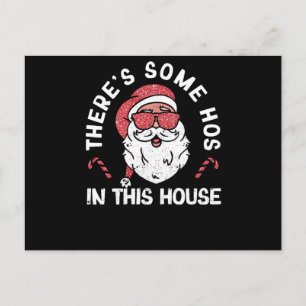 Carte Postale Il y a des salopes dans cette maison Joyeux Noël