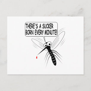 Carte Postale Il y a un pompier né chaque minute