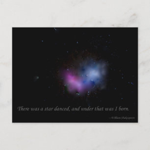 Carte Postale Il y avait une étoile dansée